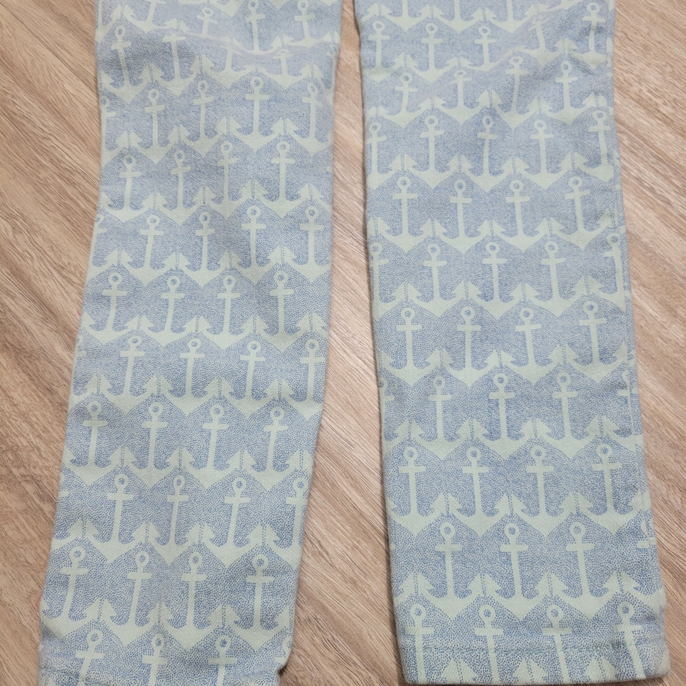 Vineyard Vines Light Blue Anchor Print Jeans - Picture 9 of 9